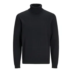 JACK & JONES Pulover JJEBASIC  črna