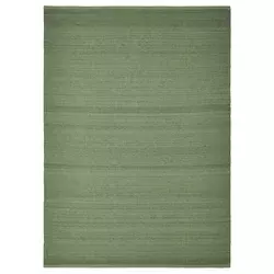 TIDTABELL Tepih, ravno tkani, zelena, 170x240 cm