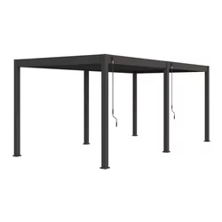 Rojaplast Bioklimatska pergola INTRO PLUS 6x3m, aluminij - prostostoječa - Z MONTAŽO