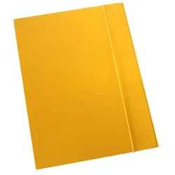 Mapa A4 z elastiko Optima Neon, rumene barve