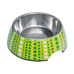 Red Dingo Pasja posoda zelena - crazypaws.eu