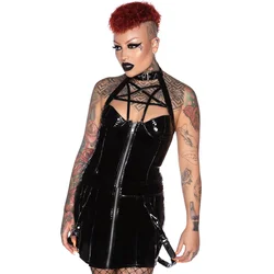 TOP moška - Hellbent Gloss Halter - KILLSTAR - KSRA002816