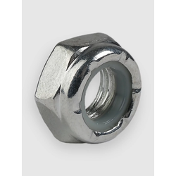 Mini Logo Axle Nuts silver