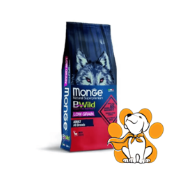Monge Bwild Adult All Breeds Deer 12kg, Suva Visoko Proteinska Hrana za Pse