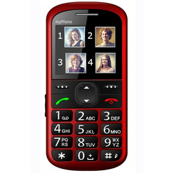 MYPHONE mobilni telefon Halo 2, Red