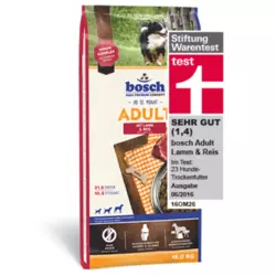 Bosch hrana za odrasle pse, jagnjetina in riž, 15 kg (nova receptura)