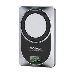 Power bank moxom mx-pb182 360 rotate magsafe pd20w+15w magnetic fast 5000mah crni ( BAT9442 )