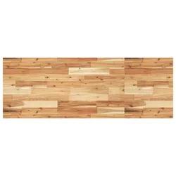 Ploča za umivaonik s uljnim premazom 120x50x2 cm drvo bagrema