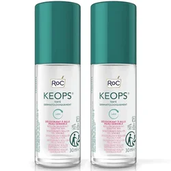 Roc Keops - Sensitive Deodorant - Aloe Vera - Sensitive Skin - Roll-on - PACK 2x30 ml