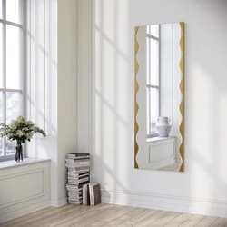 Hanah Home Ogledalo Melodia, 50x140cm, Zlatno