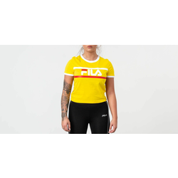 Fila Ashley Cropped Tee Empire Yellow 687081 empire yellow