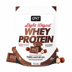 QNT Light Digest Whey Protein, Ukus Čokolada i lešnik, 500g