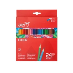 Drvene bojice Aero color, 24 kom u kartonskom pakiranju