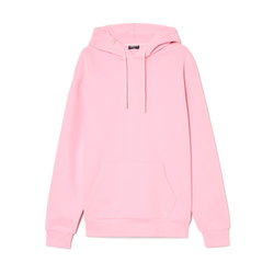 Cropp - Ljubičasta dukserica s kapuljačom - pastelno pink