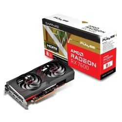 SAPPHIRE AMD RX 7600 XTX 8GB PULSE RX 7600 GAMING OC 8GB (11322-02-20G)