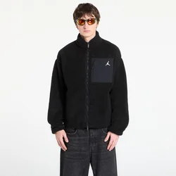 Jakna Jordan Flight Men’s High Pile Shearling Jacket Black/ White M