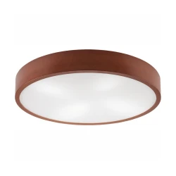Plafonsko svetlo NATURAL 4xE27/60W/230V, prečnik 57,5 cm, borovina/smeđa