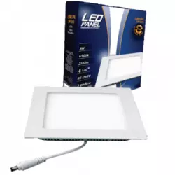 LUMAX LED Panel LUMUPK-3W 6500K, LED panel, Hladno bela, 3 W