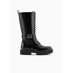 ARMANI EXCHANGE Ženske čizme XDO017XV876 - 00002, Crne