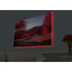 Zidna slika sa LED osvetljenjem 4570HDACT-065, 45x70 cm
