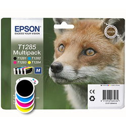 EPSON črnilo MULTI-PACK Č IN B (C13T12854010)