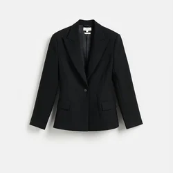 Reserved - Slim fit sako od mešavine vune