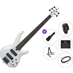 Yamaha TRBX 305 Premium SET White 5 strunska bas kitara