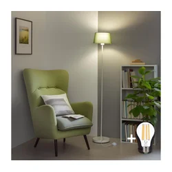 Brilagi - LED podna lampa CERIA 1xE27/40W/230V prečnika 25 cm zelena/bela