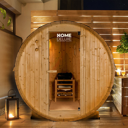 HOME DELUXE tradicionalna zunanja savna LAHTI - M
