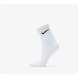 Nike Everyday Cush 2 Pair Crew Socks White/ Black SX7664-100