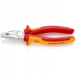 KNIPEX Klešta kombinovana izolovana 1000V VDE 200mm 03 06 200 crvena