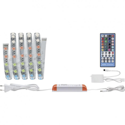 Paulmann 70627 - LED RGB/18W prigušiva traka MAXLED 1,5m 230V+daljinski upravljač