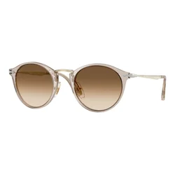 Persol Muške sunčane naočare 0PO3166S 124051, Ovalne, Zlatne