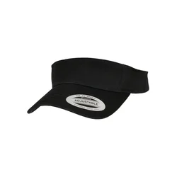 Curved visor cap black