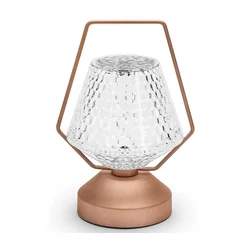 Aigostar- LED RGB prigušiva punjiva stona lampa LED/1W/5V 1800mAh 20 cm + daljinski upravljač
