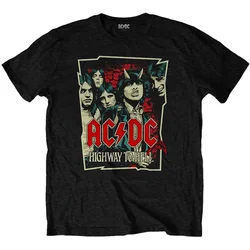 AC/DC Majica Highway To Hell Sketch Unisex Black L