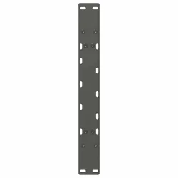 Noge za klub stolić A-oblika 2 kom antracit 60 x (42-43) cm čelik
