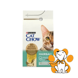 Cat Chow Hairball Chicken 15kg, Pomaže Izbacivanje Klupka Dlake