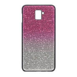 Maska Midnight Spark za Samsung A8 Plus/ A730 (2018), Roze, Srebrna