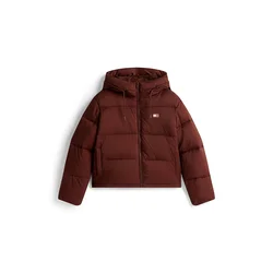 Tommy Jeans Zimska jakna rjava