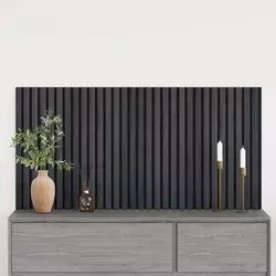 Zidne panele 2 pcs Antracit 60,5 x 60 cm