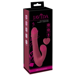 Javida RC Rotating Rabbit Vibrator Red