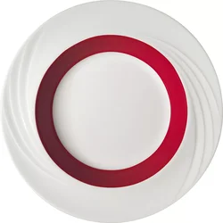SCHÖNWALD Donna Senior Globok krožnik, rob, premer 231 mm, rdeč
