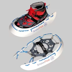 Yate Ultra lahke snežne krplje SnowPlak - Trail Blanc S + mini dereze XL