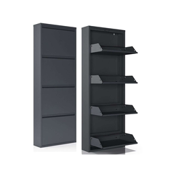 Hanah Home Cipelarnik Marino 4, 50x137x15 cm, Antracit
