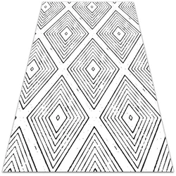 Decormat Zunanja preproga Geometrijski diamanti 150x225 cm
