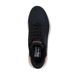 Skechers BOBS SPORT SQUAD CHAOS - HEEL PREFERRED, muške patike za slobodno vreme, crna 118305