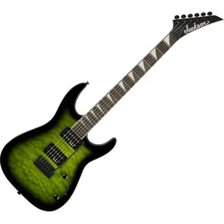 Jackson JS Series Dinky JS20 DKQ 2PT AH Transparent Green Električna kitara
