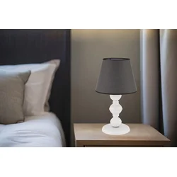 Opviq Stona lampa 301, 60 W, 45 cm, Tamnosiva