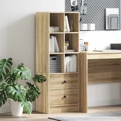 Highboard s ladicama Sonoma hrast 45,5 x 34 x 127 cm